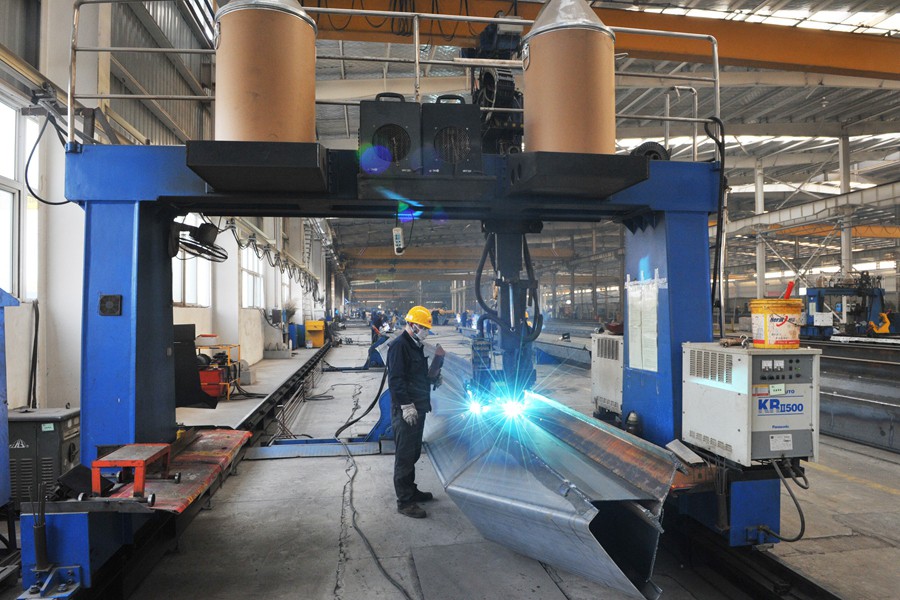 Gantry welding machine